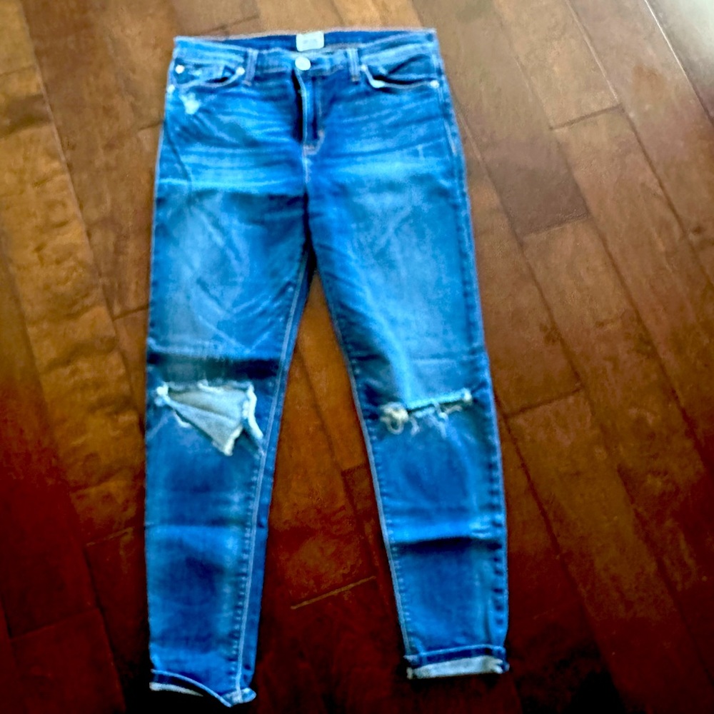 Hudson Nico Skinny Distressed Jean
